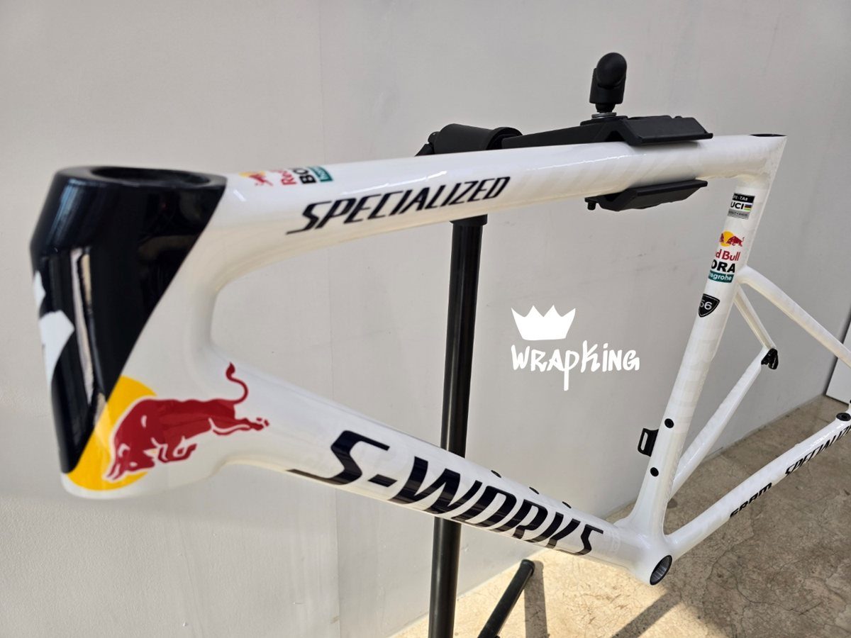 스페셜라이즈드 S-Works 타막 SL8 레드불 에디션 자전거 PPF 시공